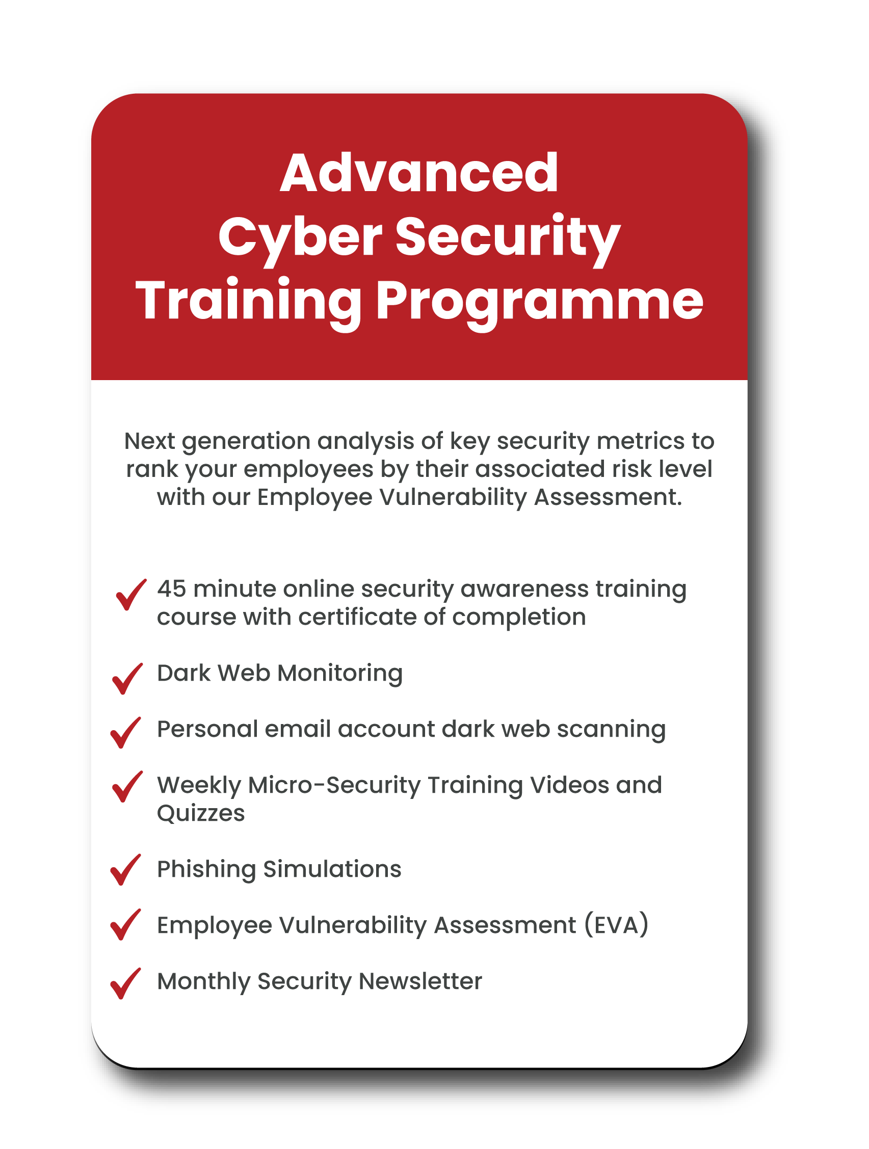 Advanced Cyber Security Training Programme